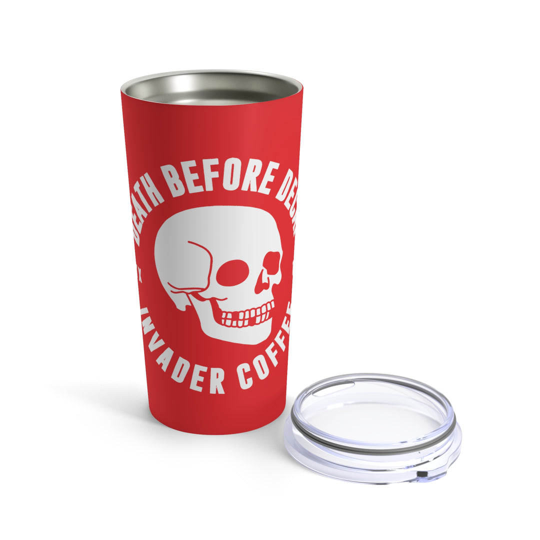Red Invader Tumbler 20oz - SHIPS SEPERATELY