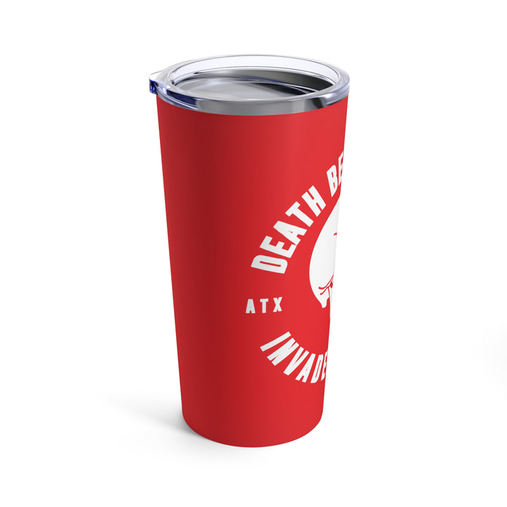 Red Invader Tumbler 20oz - SHIPS SEPERATELY