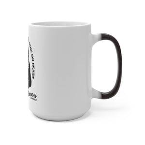 Color Changing Black Heart Mug