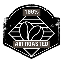 100% air roasted coffee beans