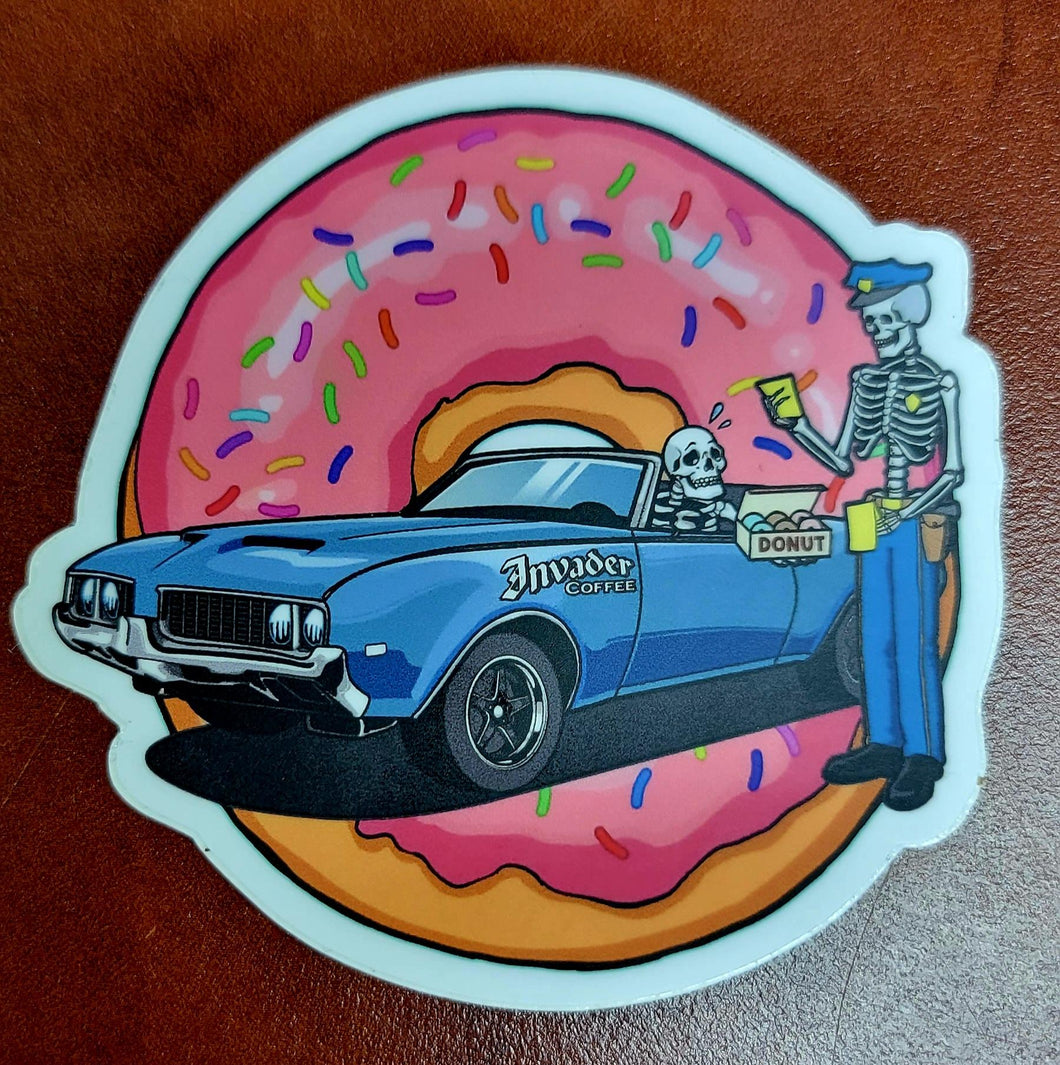 Donut Dealer Sticker