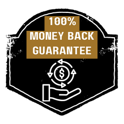 100% money back guarantee