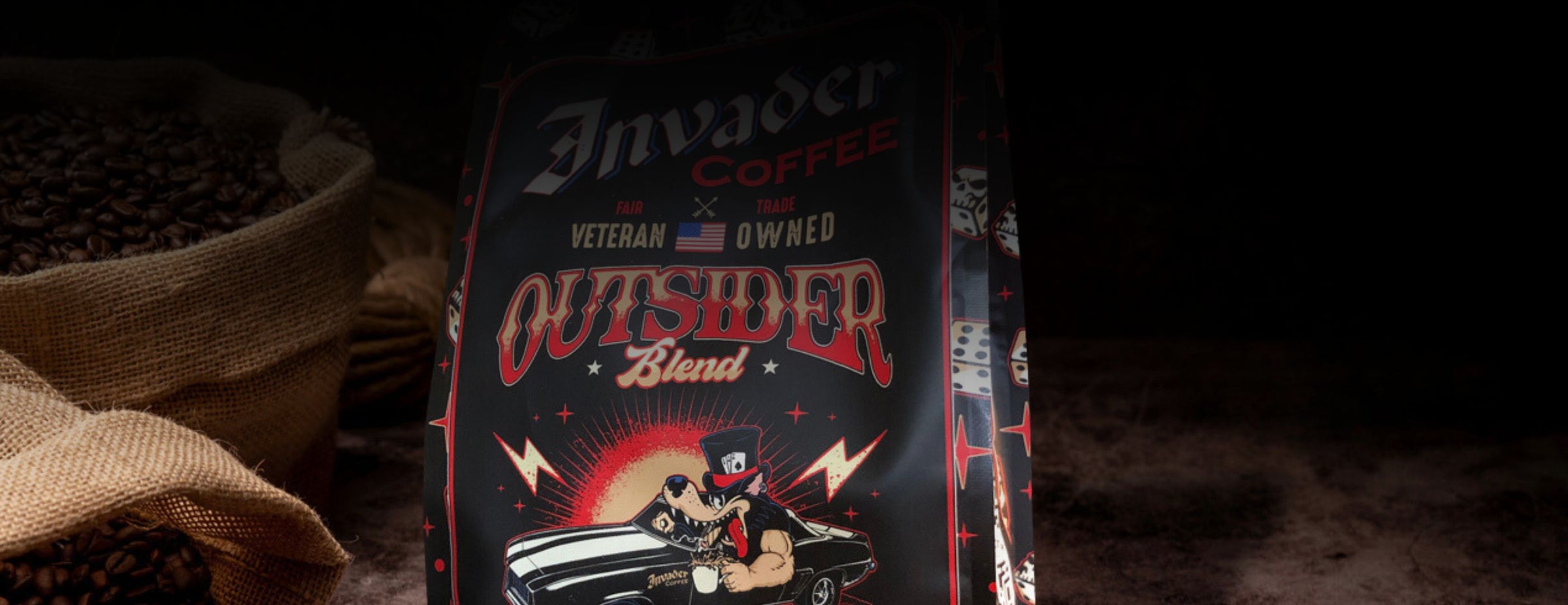 Invader coffee outsider blend