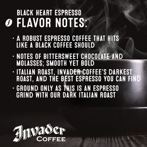 Invader Coffee Black Heart Espresso