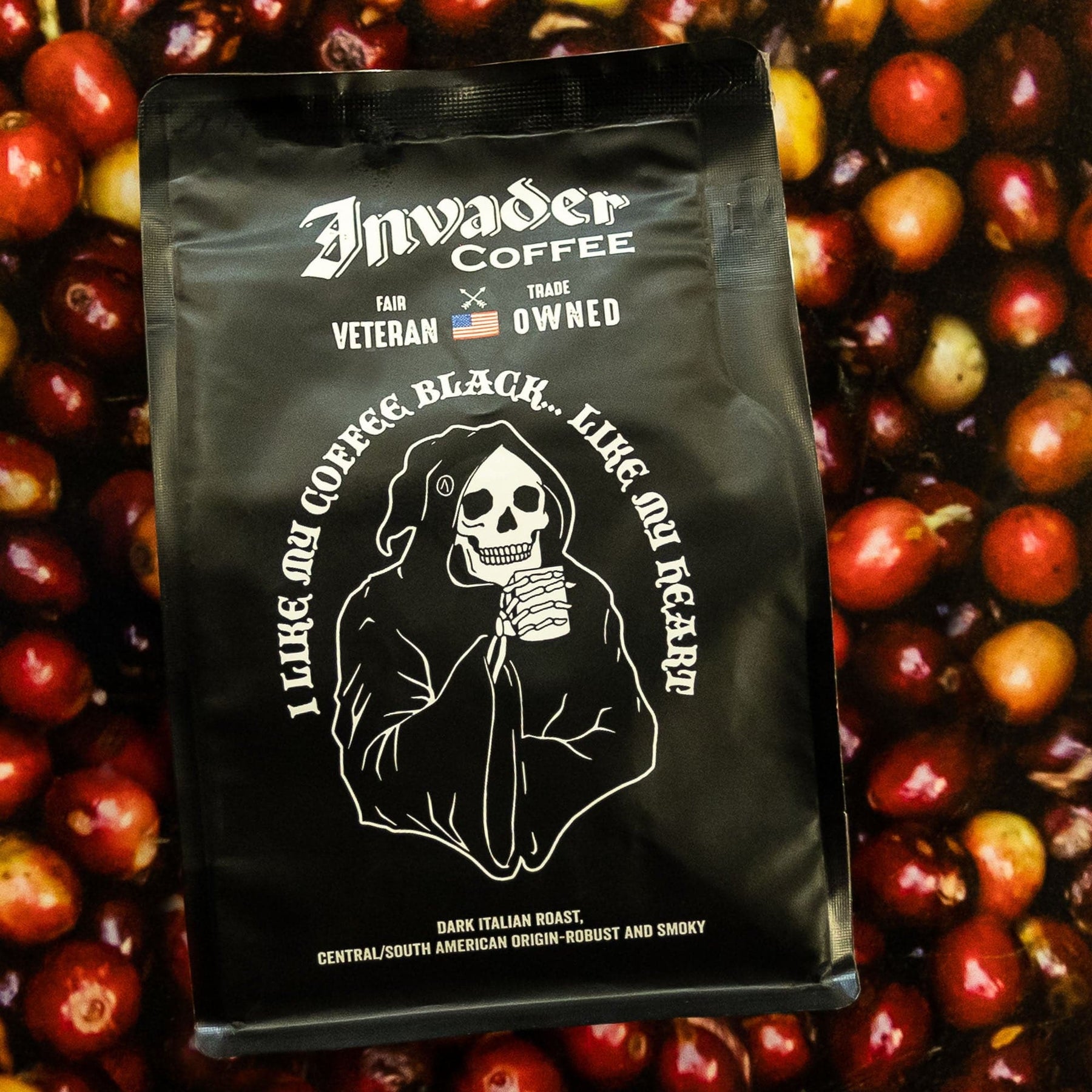 Black Heart Blend — Veteran Owned Small Batch Dark Roast Coffee | I